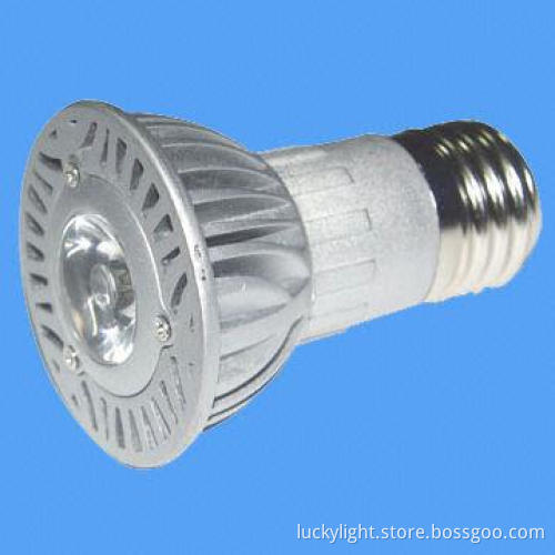 E27 3W COB LED Spotlight Bulb with 3,000K Wavelength